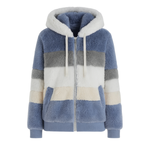 Alexa | Winter Jacket with Hood and Zipper